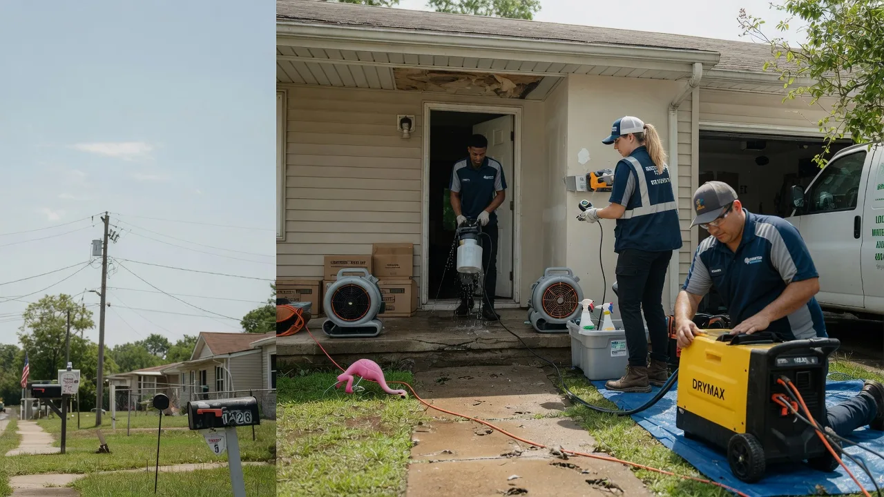 Storm Damage Water Removal in Harvard, NE near me